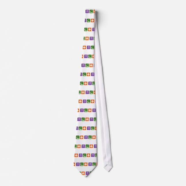 Eat Sleep Medical Tie (Front)