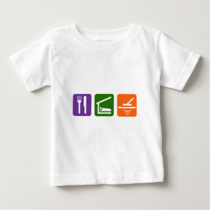 Eat Sleep Metal Detector Baby T-Shirt