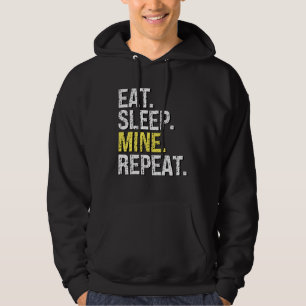 Eat Sleep Mine Repeat For Crypto Miners Sandbox G Hoodie