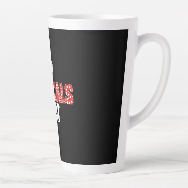 Eat Sleep Musicals Repeat Broadway Actor Actress Latte Mug (Right)
