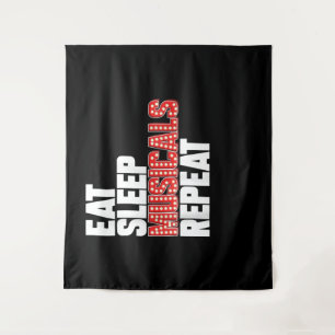 Eat Sleep Musicals Repeat Broadway Actor Actress Tapestry