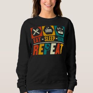 Eat Sleep Organ Donate Repeat Transplant Organ Do Sweatshirt