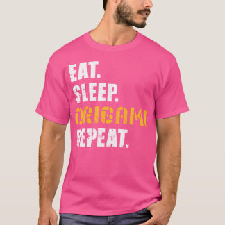 Eat Sleep Origami Repeat T-Shirt