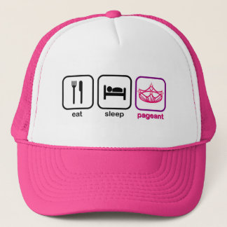 Eat Sleep Pageant Trucker Hat
