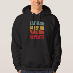 Eat Sleep Paragliding Repeat Hoodie