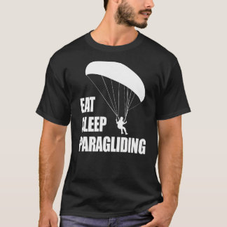 Eat Sleep Paragliding Repeat  Men Paraglider Adven T-Shirt