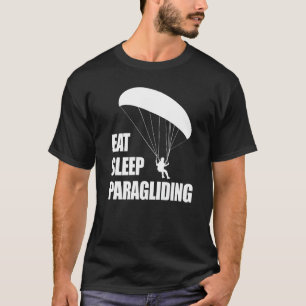 Eat Sleep Paragliding Repeat  Men Paraglider Adven T-Shirt