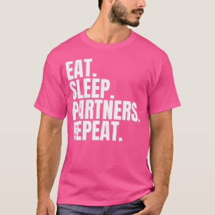 Eat. Sleep. Partners. Repeat. Origami Lovers T-Shirt