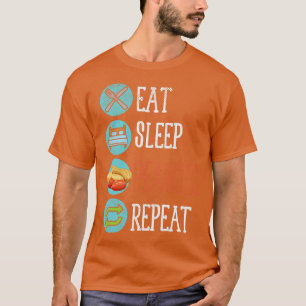 Eat Sleep Peanuts Repeat T-Shirt