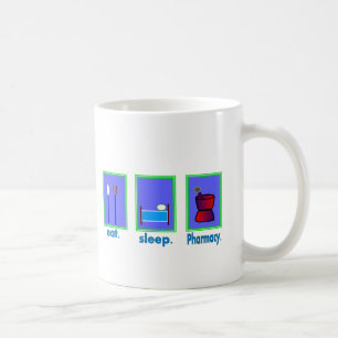 Eat Sleep Pharmacy Pharmacist Gifts Coffee Mug