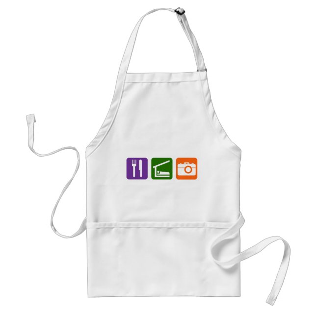 Eat Sleep Photography Standard Apron (Front)