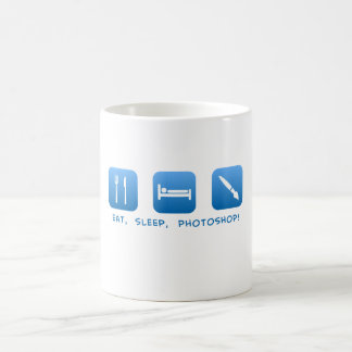 Eat, Sleep, Photoshop Coffee Mug