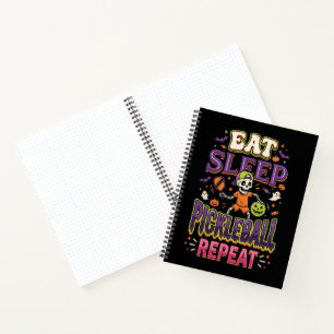 Eat Sleep Pickleball Repeat Pickleball Notebook