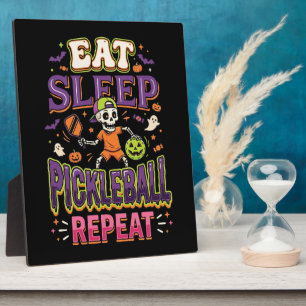 Eat Sleep Pickleball Repeat Pickleball Plaque
