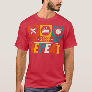 Eat Sleep Pigeon Hunting Repeat Funny Columbidae H T-Shirt