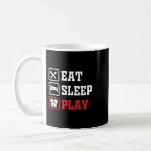 Eat Sleep Play Dominoes For Women Coffee Mug