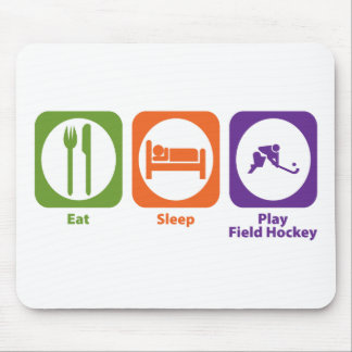 Eat Sleep Play Field Hockey Mouse Pad
