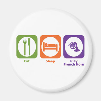 Eat Sleep Play French Horn Magnet