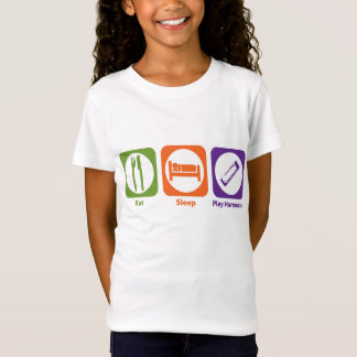 Eat Sleep Play Harmonica T-Shirt