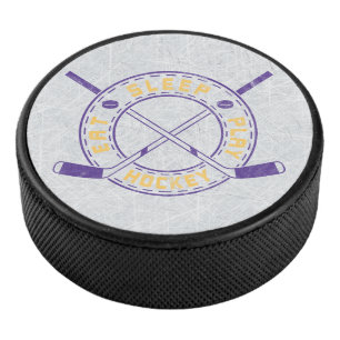Eat Sleep Play Hockey Puck