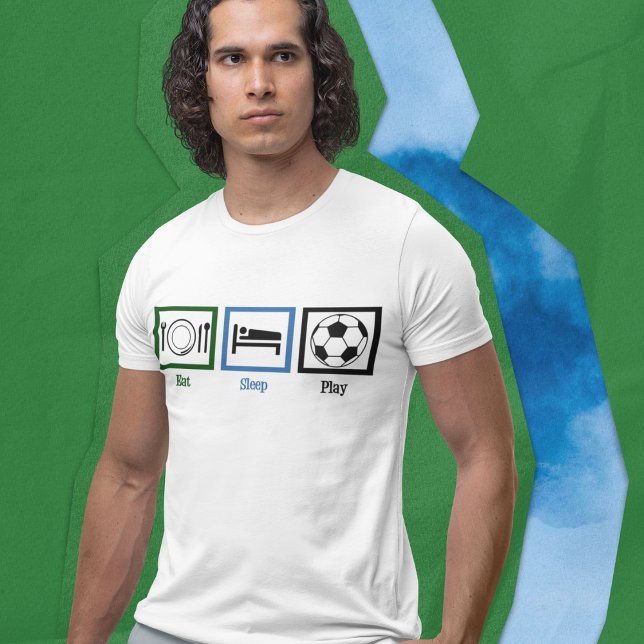 Eat Sleep Play Soccer T-Shirt (Creator Uploaded)