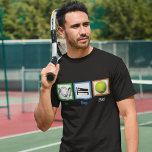 Eat Sleep Play Tennis T-Shirt<br><div class="desc">A great gift for someone obsessed with playing tennis all day and night. I only have time to eat,  sleep,  and play tennis.</div>