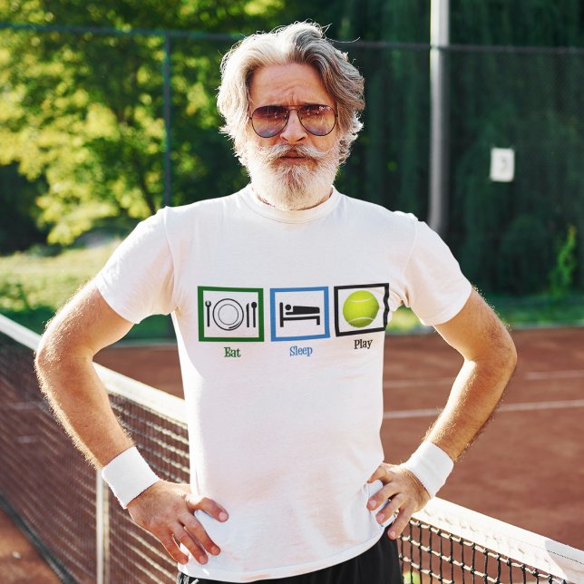 Eat Sleep Play Tennis T-Shirt (Creator Uploaded)