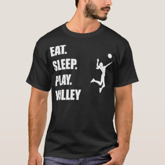 eat sleep play volley woman 2 T-Shirt