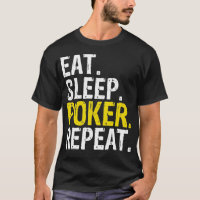 Eat Sleep Poker Repeat Game Gift