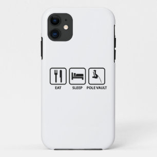 Eat Sleep Pole Vault iPhone 11 Case
