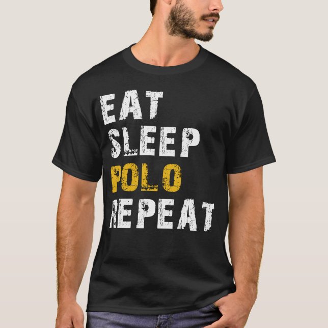 eat sleep polo repeat (Front)