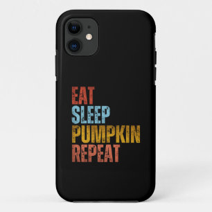 EAT SLEEP PUMPKIN REPEAT Case-Mate iPhone CASE