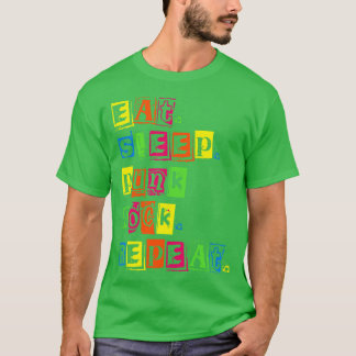 Eat Sleep Punkrock Repeat T-Shirt