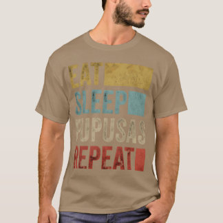 Eat Sleep Pupusas El Salvador Food boy T-Shirt