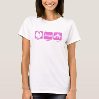 eat sleep quad pink T-Shirt