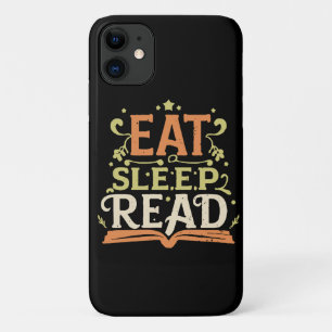 Eat Sleep Read, Funny Reading Case-Mate iPhone Case