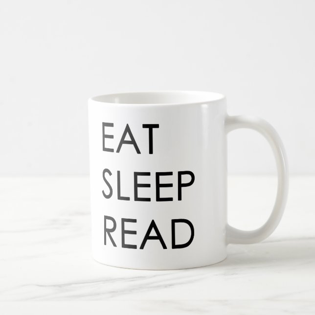 Eat, Sleep, Read Mug (Right)