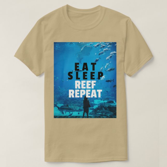 EAT SLEEP REEF REPEAT Classic TShirt (Design Front)