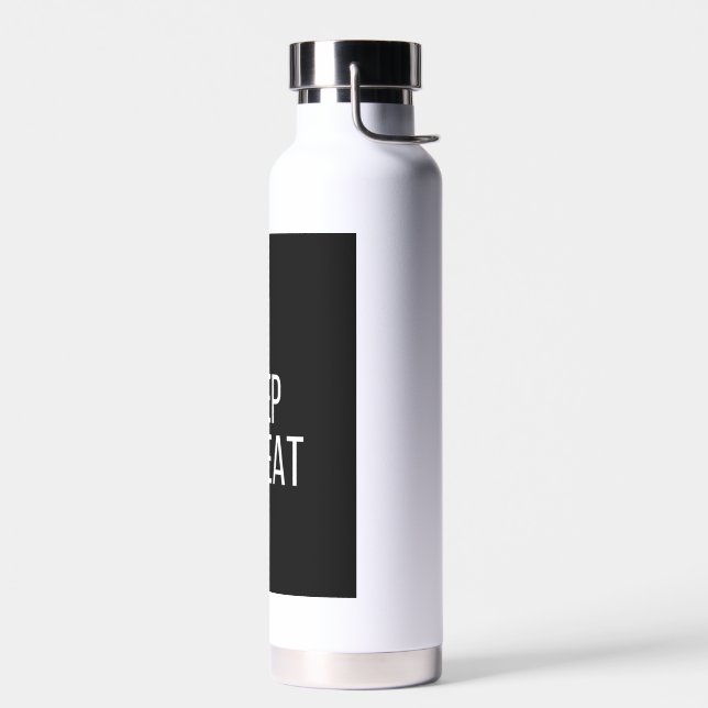 Eat Sleep Repeat Water Bottle (Left)