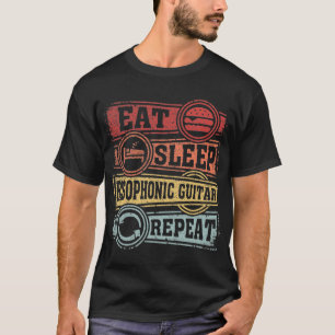 Eat Sleep Resophonic guitar Repeat T-Shirt