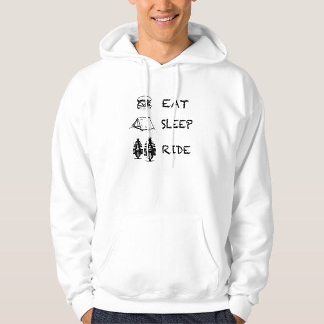 EAT SLEEP RIDE - Hoody (Front)