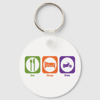 Eat Sleep Ride Key Ring
