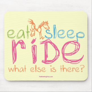 Eat Sleep Ride Mouse Pad