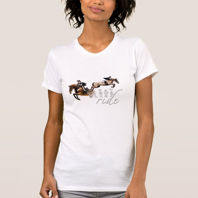 Eat Sleep Ride T-Shirt (Front)