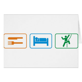 eat sleep -rock climb