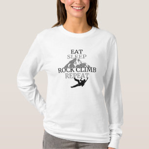 Eat Sleep Rock Climb Repeat T-Shirt