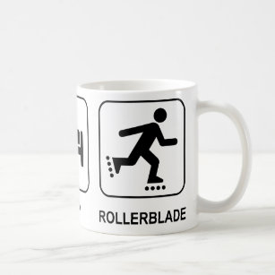 Eat Sleep Rollerblade Mug