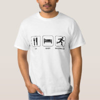 Eat Sleep Rollerblade Value T-Shirt
