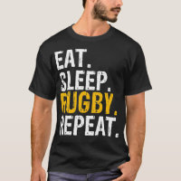 Eat Sleep Rugby Repeat Gift