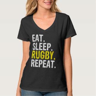 Eat Sleep Rugby Repeat Gift T-Shirt